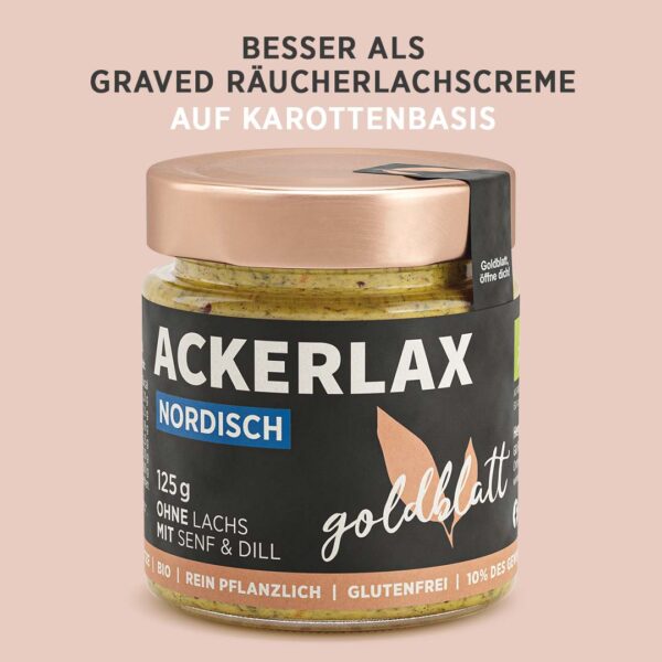Vegane Graved Lachscreme "Ackerlax Nordisch"
