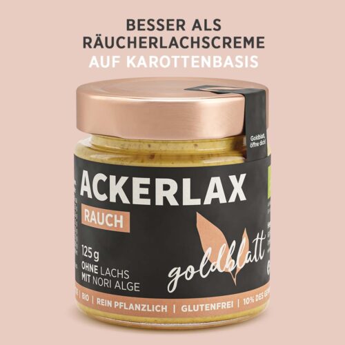 Vegane Räucherlachscreme "Ackerlax Rauch"