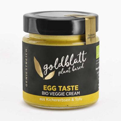 Goldblatt Bio Egg Taste Glas Frontal