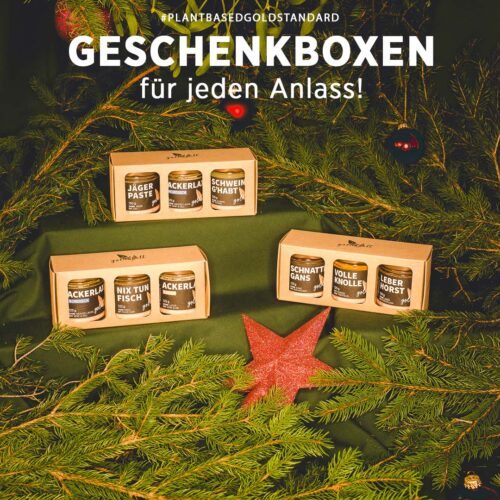 Goldblatt 3er Geschenkboxen für Weihnachten
