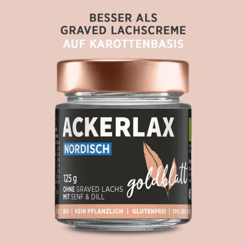 Glas Goldblatt Ackerlax Nordisch