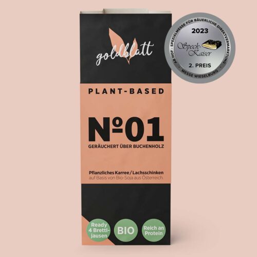 Goldblatt Plant-Based No.1 (Veganes Karree) Verpackung