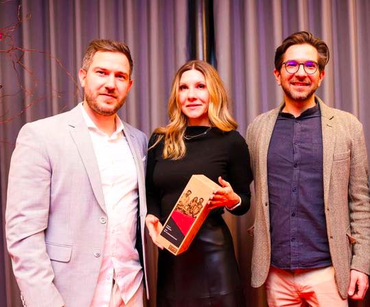 Goldblatt Gründer mit Köpfe des Jahres Award der Kleinen Zeitung