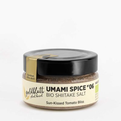 Goldblatt Bio Umami Spice No.6 – Sun-Kissed Tomato Bliss Glas Frontal
