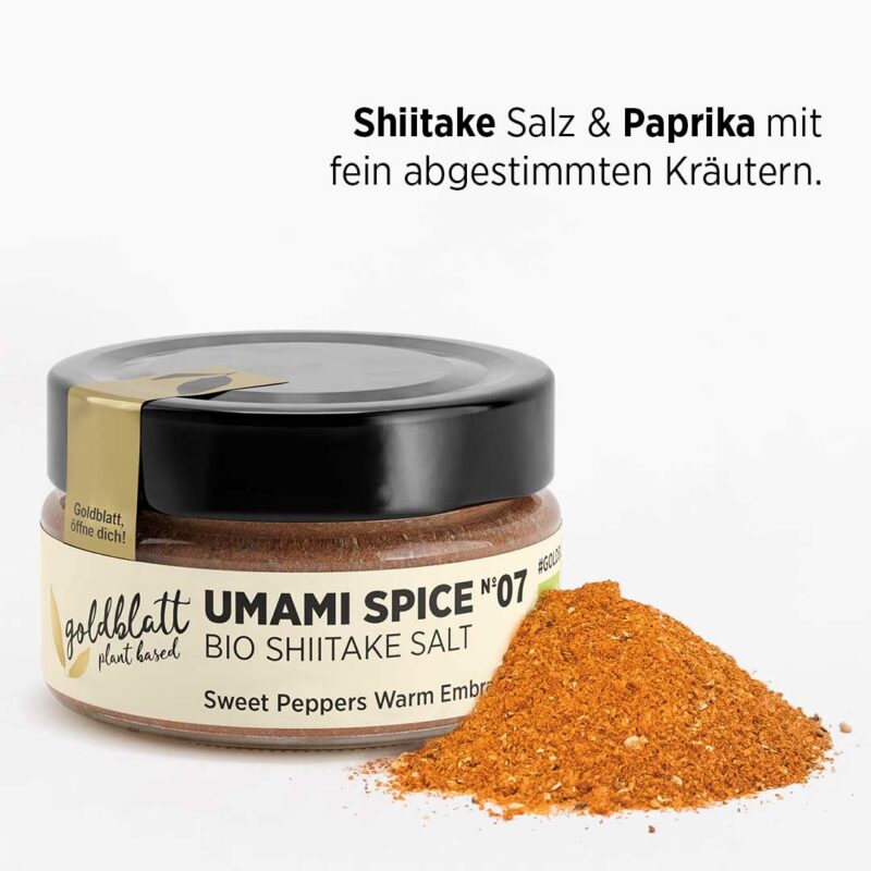 Goldblatt Bio Umami Spice No. 7 – Shiitake & Paprika