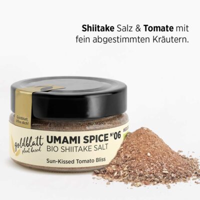 Goldblatt Bio Umami Spice No.6 – Shiitake & Tomate