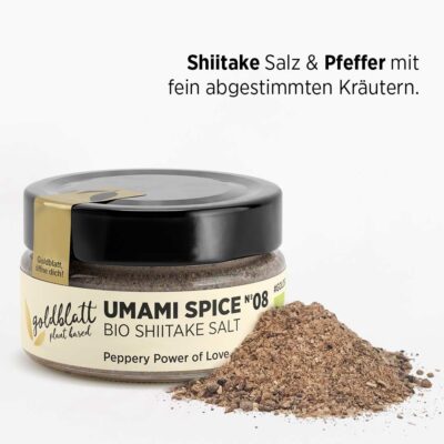 Goldblatt Bio Umami Spice No. 8 – Shiitake & Pfeffer