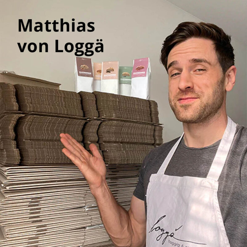 Matthias, Gründer von Loggä