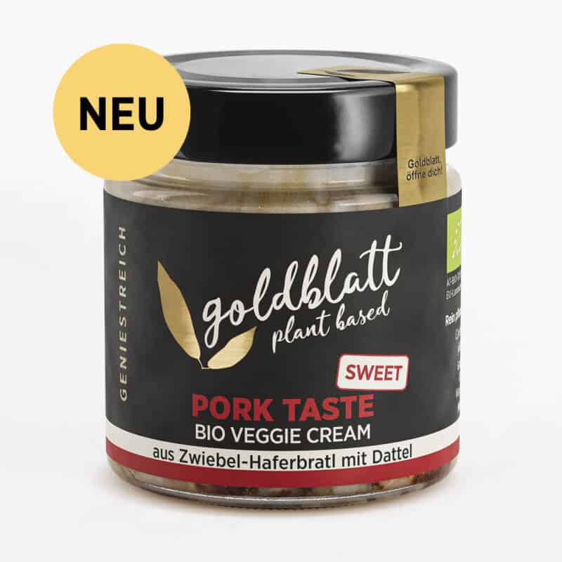 Goldblatt Bio Pork Taste Sweet - Süsses Bratlfett Frontal