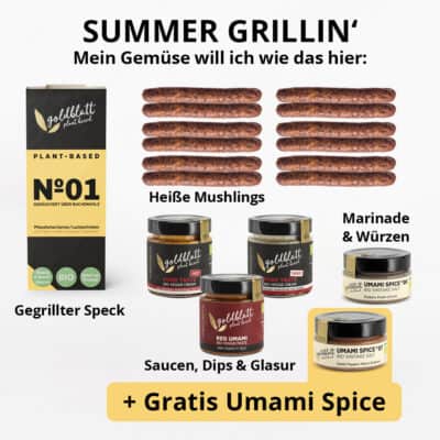 Veganes Grillpaket für den Sommer